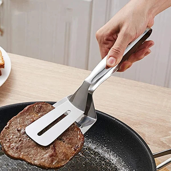 Multifunctional Frying Spatula Steak Clip 304 Stainless Steel🔥48% OFF