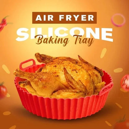 Air Fryer Silicone Baking Tray🔥Buy two large size free small size🔥