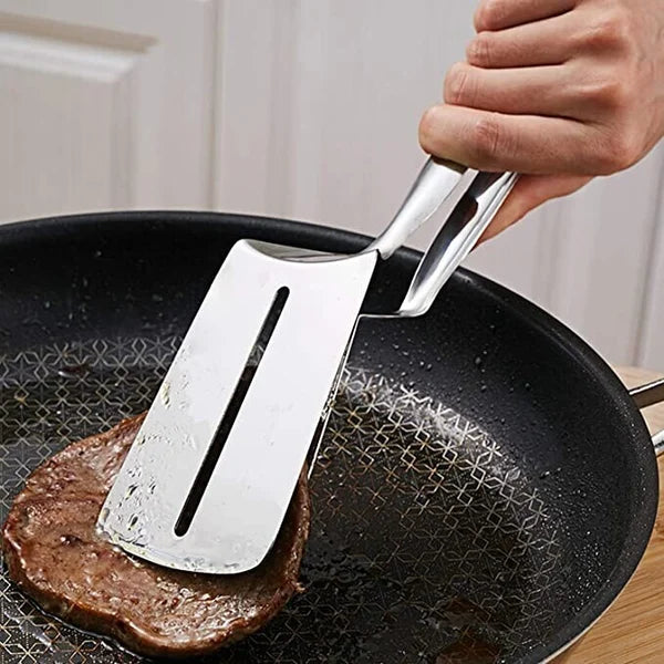 Multifunctional Frying Spatula Steak Clip 304 Stainless Steel🔥48% OFF